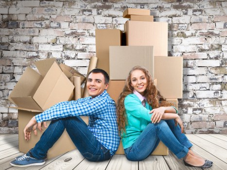 Professional moving team handling residential relocation in Carshalton