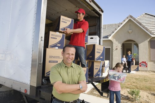Preparation and packing for a moving truck service in Carshalton