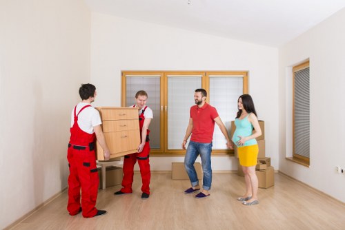 Removal van service for a local move in Carshalton