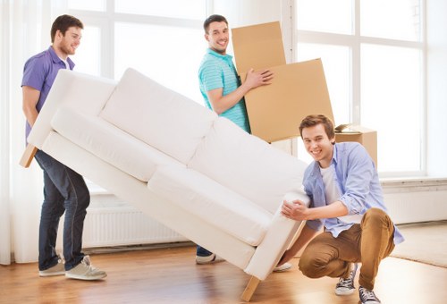 Local home removals team planning a move in Carshalton
