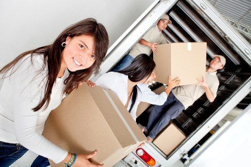 Unpacking boxes into a new Carshalton property